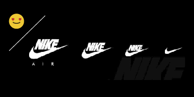 Logo de Nike diferentes versiones